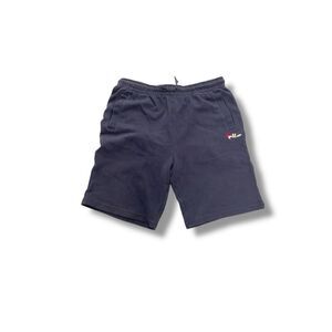 FILA Jogger Shorts Sweats Blue Cotton Size XL
